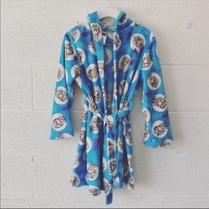 Frozen 2 Elsa fleece robe girls sz: 8